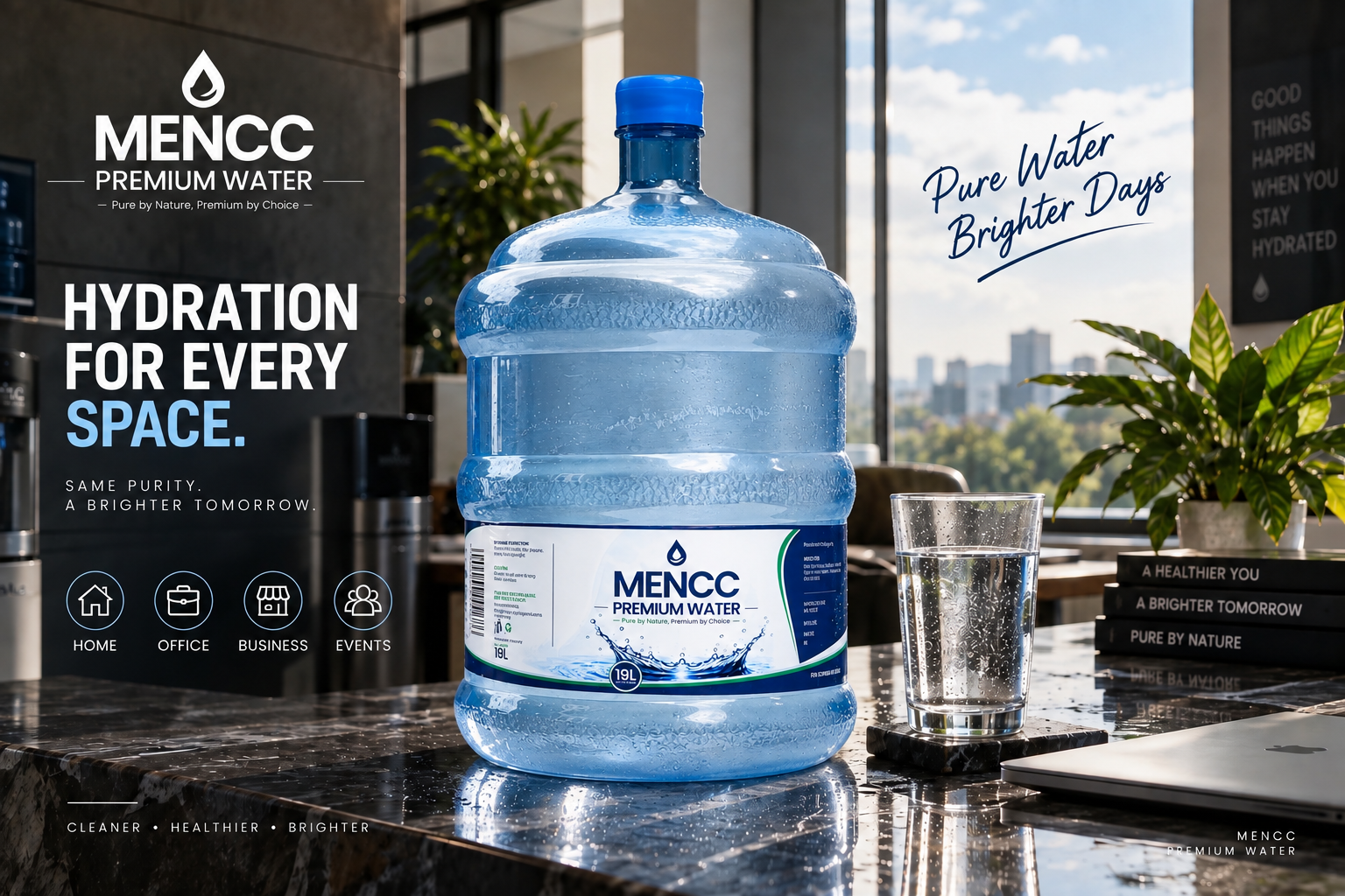MENCC 19L Premium Water